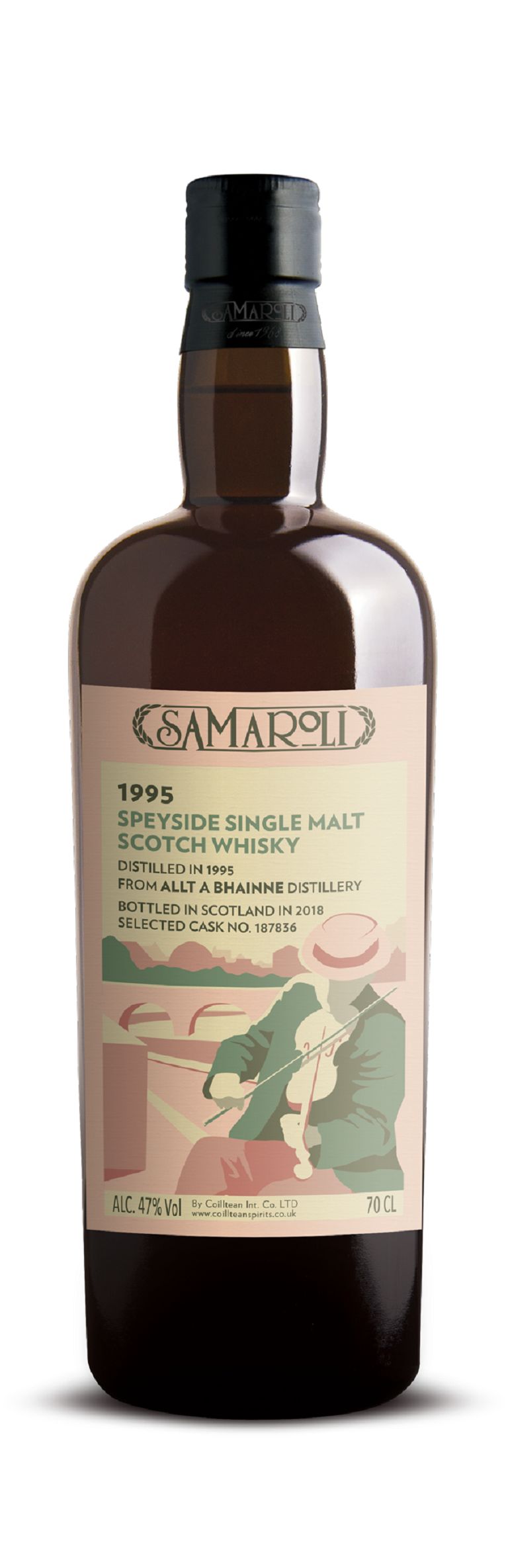 1995 Allt-A-Bhainne - Speyside Single Malt Scotch Whisky - ed. 2018 - 70 cl