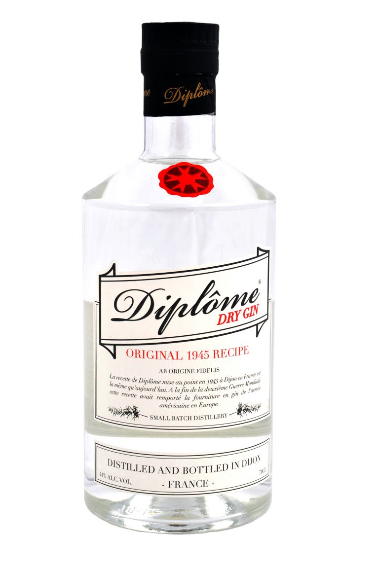 Diplôme Dry Gin